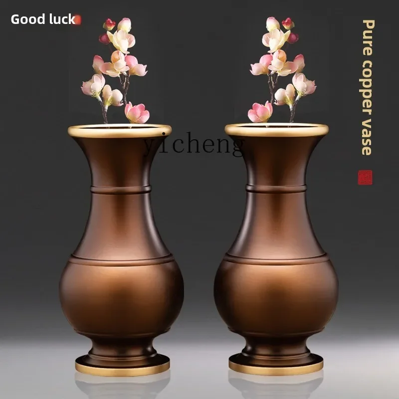 Vase Decor - Vaso BJ-12 de latão para mesa,
