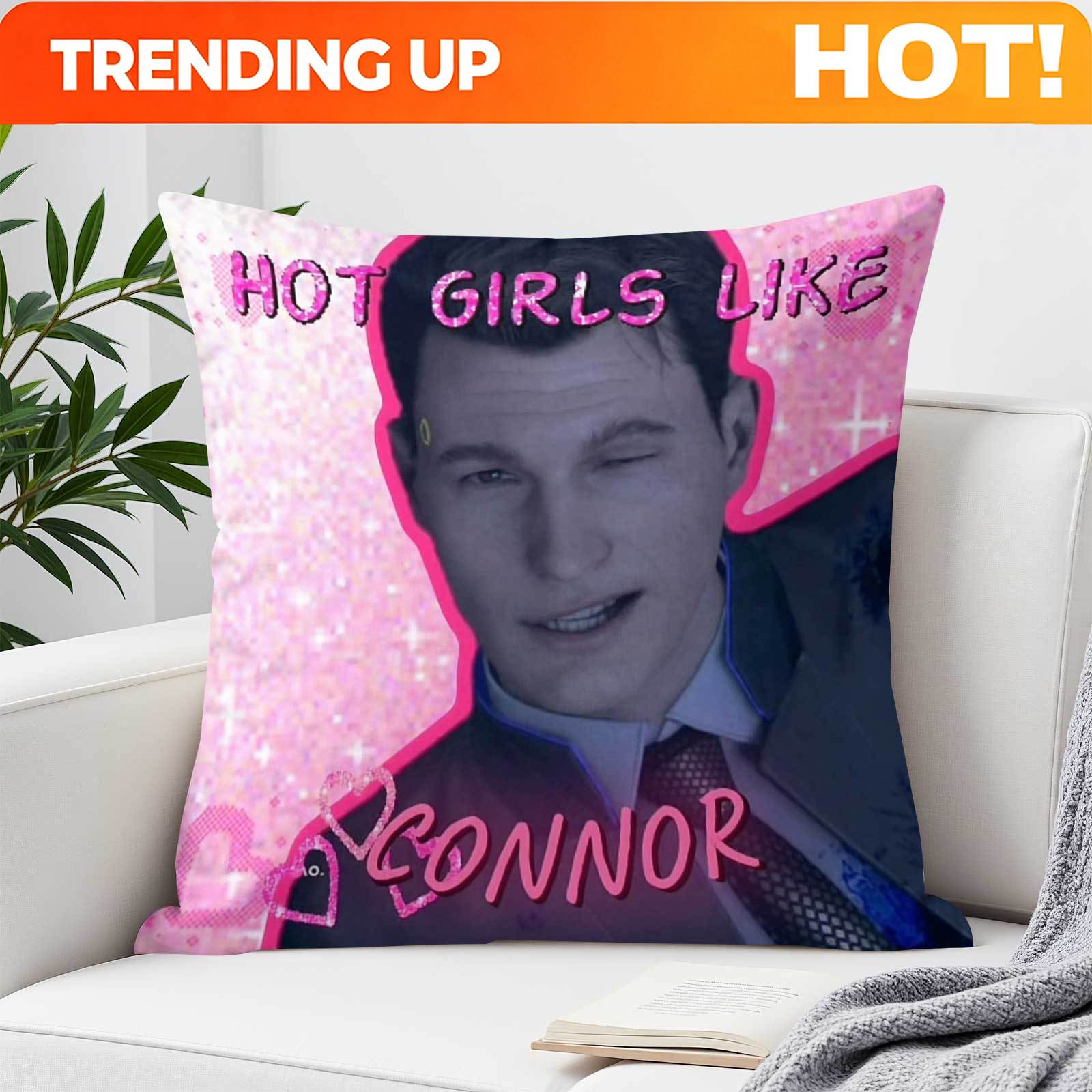 Throw Pillow - Capa de Almofada Quadrada Personalizável CONNOR