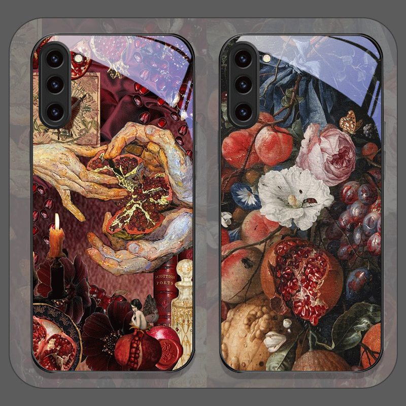 Vase Decor - Capa de Telefone de Vidro Temperado