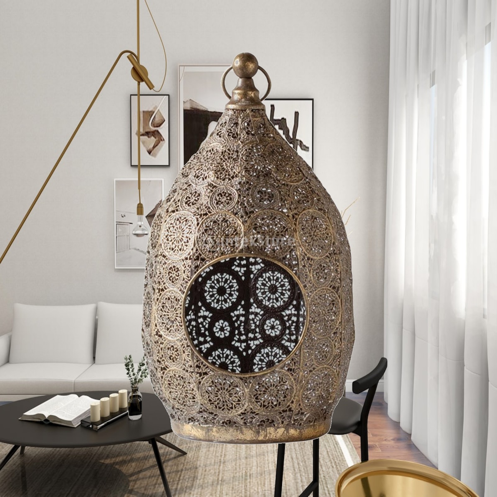 Candle Holder Decor - Lanterna de Vela em Forma de