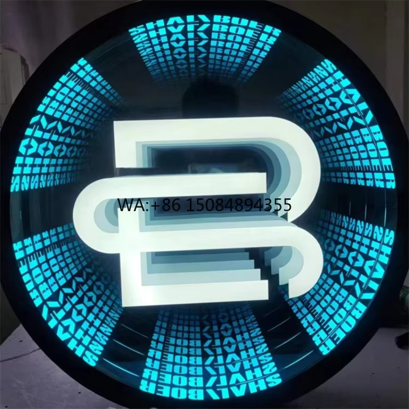 Decorative Mirror - Espelho Mágico Infinito Personalizado com Design