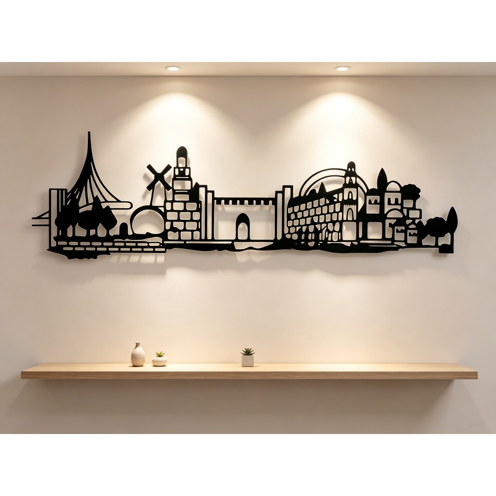 Wall Art - CIFBUY Arte de Parede em Metal: