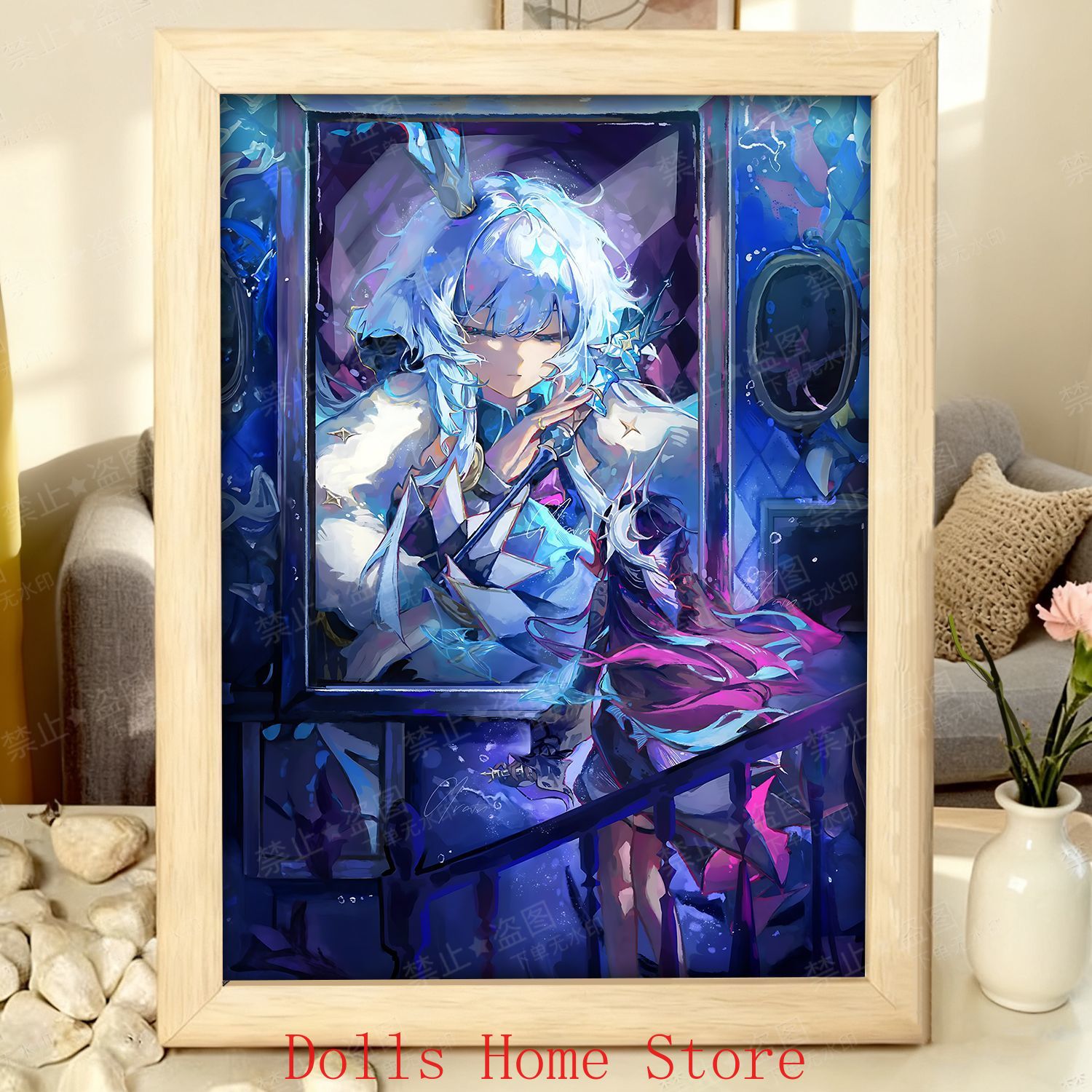 Picture Frame - Quadro Decorativo de Madeira com Imagem