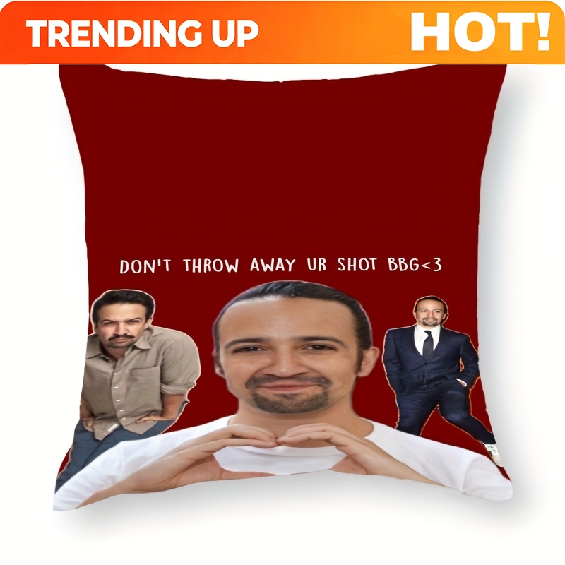 Throw Pillow - Capa de Almofada Musical Personalizável 1pc
