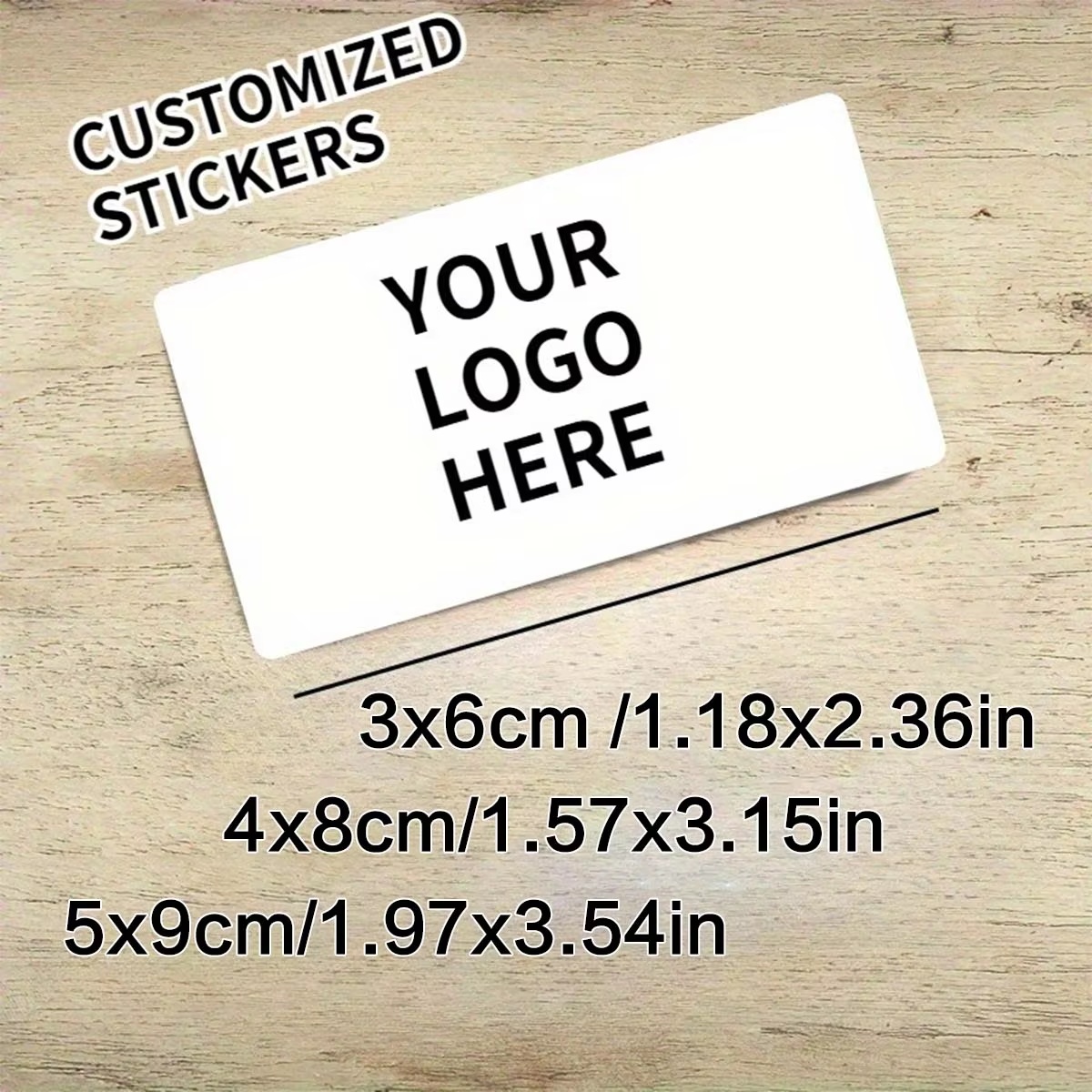 Wall Sticker - Adesivos Retangulares Personalizados – Logotipos e