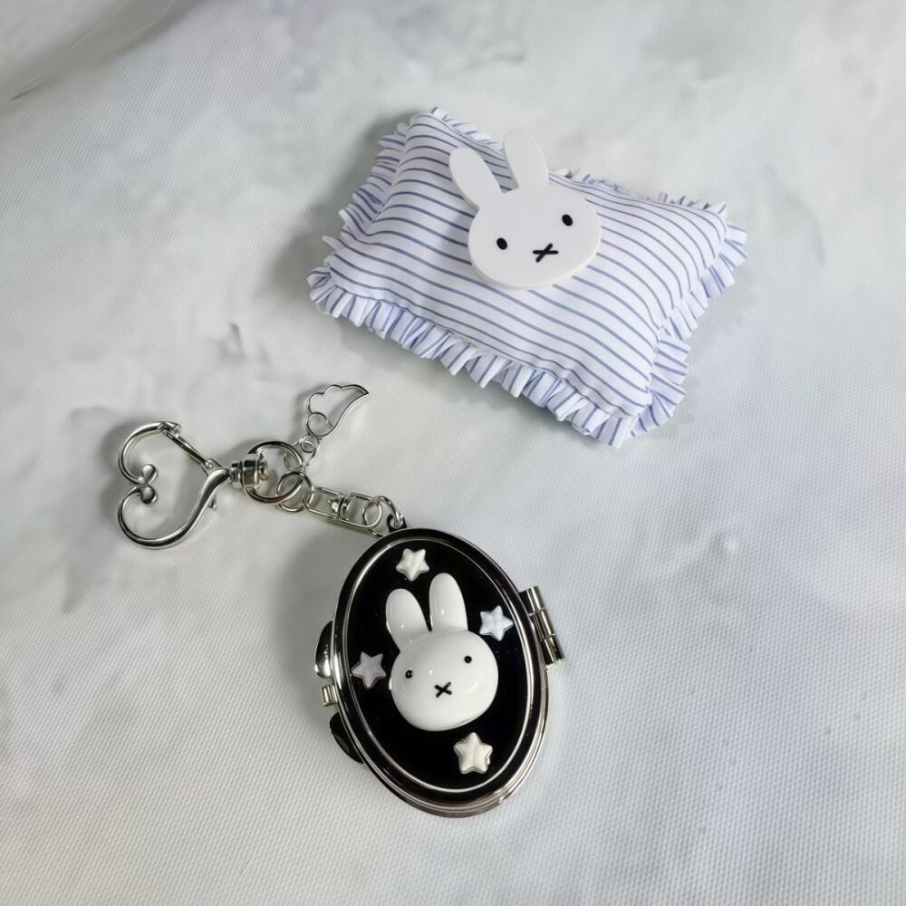 Decorative Mirror - Espelho de Maquiagem Kawaii Miffy, Espelho