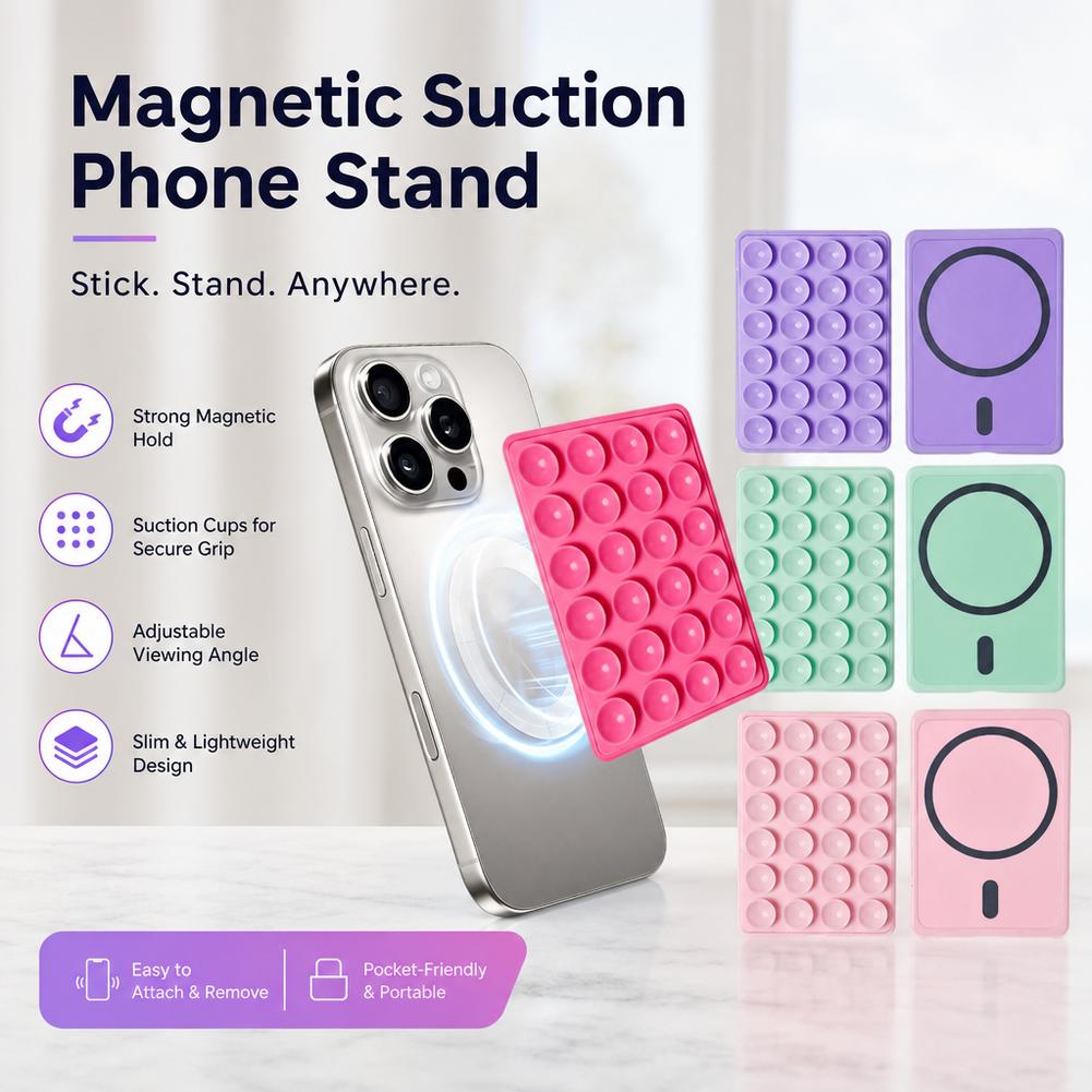 Wall Sticker - Suporte de Telefone de Silicone com