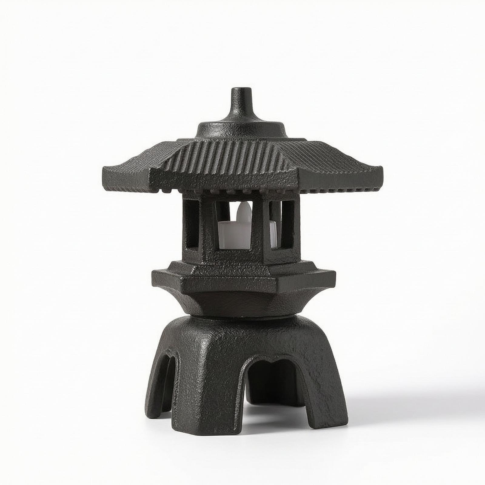 Lanterna de Ferro Fundido com  - Candle Holder Decor avaliação e preço