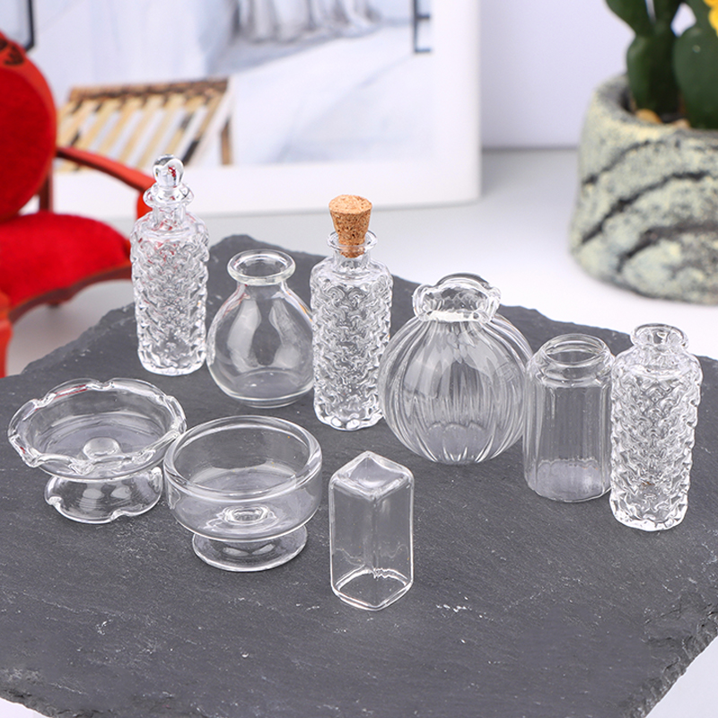 Vaso de vidro em miniatura par - Vase Decor avaliação e preço