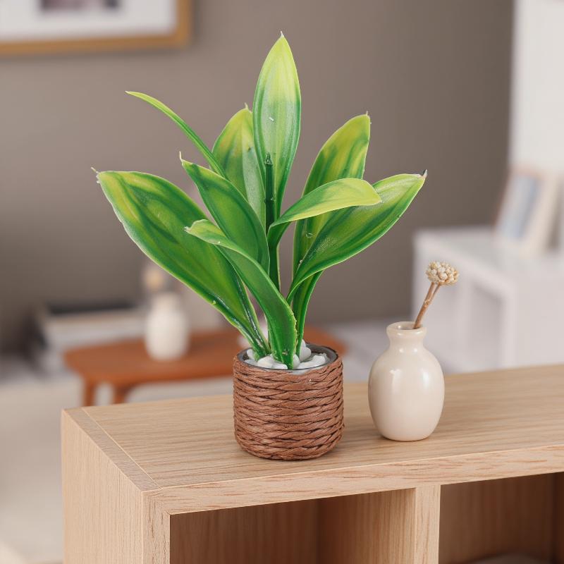 1 Peça Mini Planta Artificial  - Vase Decor avaliação e preço