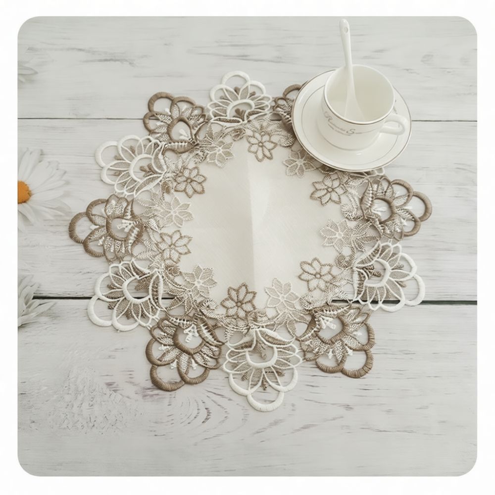 Elegante jogo americano redond - Table Runner avaliação e preço