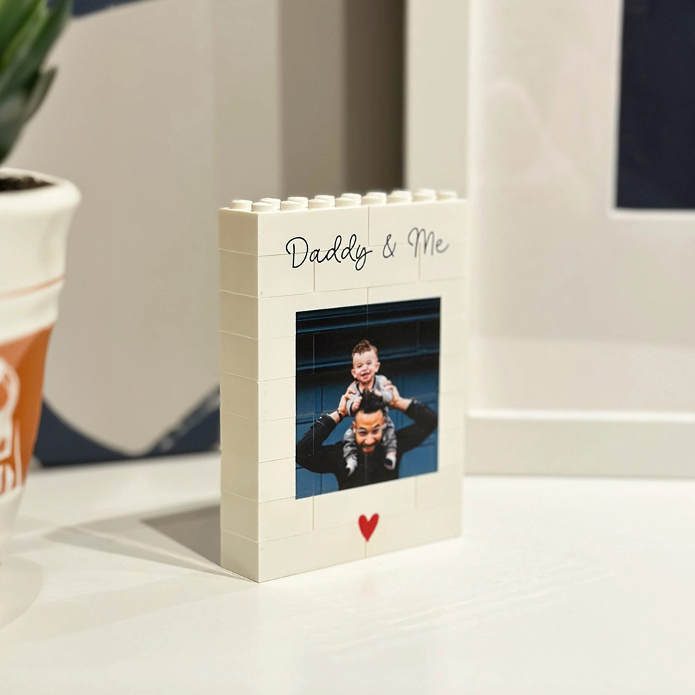Presente de foto de bloco de c - Picture Frame avaliação e preço