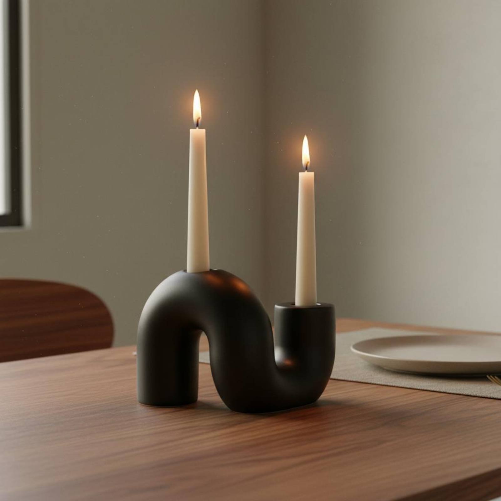 Suporte de Vela de Cerâmica On - Candle Holder Decor avaliação e preço