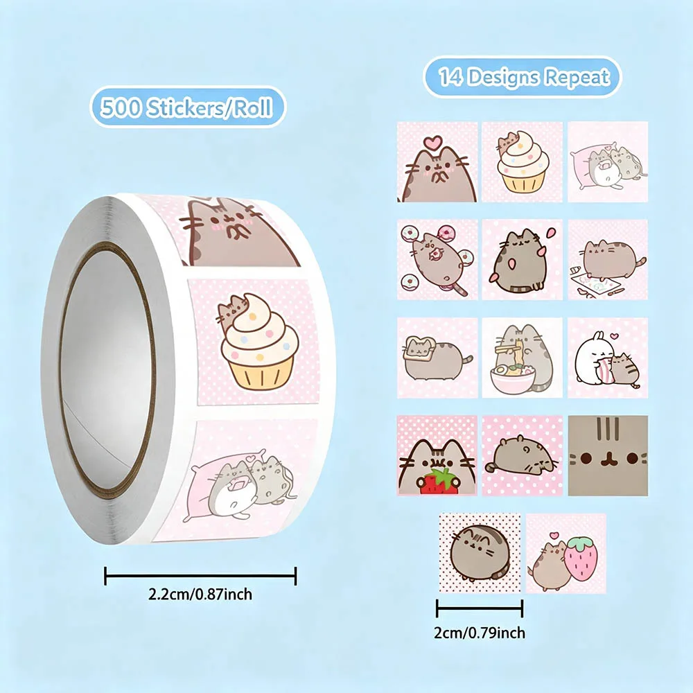 500 Adesivos de Rolos de Gato  - Wall Sticker avaliação e preço