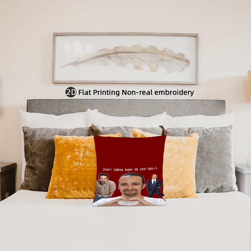 Capa de Almofada Musical Perso - Throw Pillow avaliação e preço