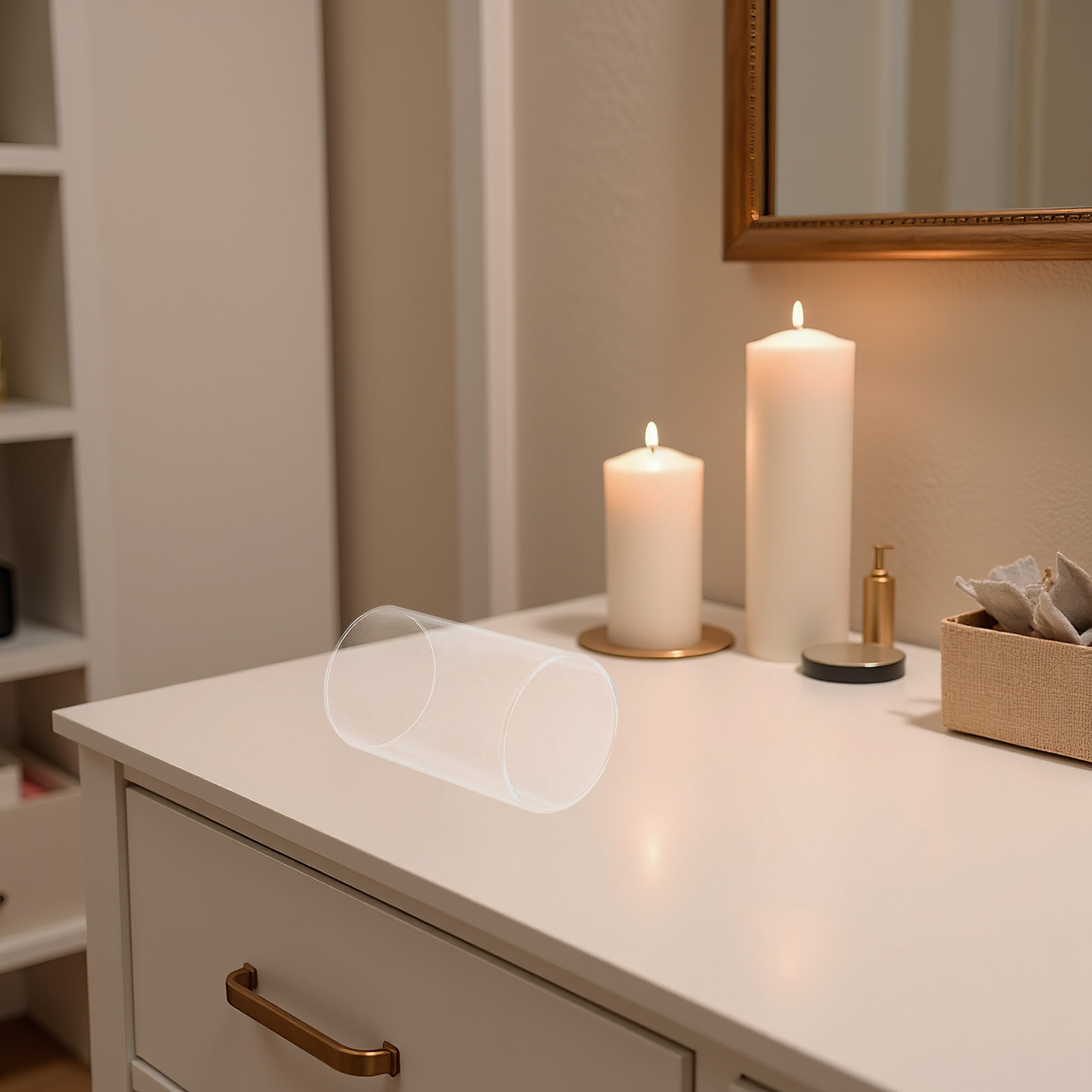 Suporte de vidro para velas, t - Candle Holder Decor avaliação e preço