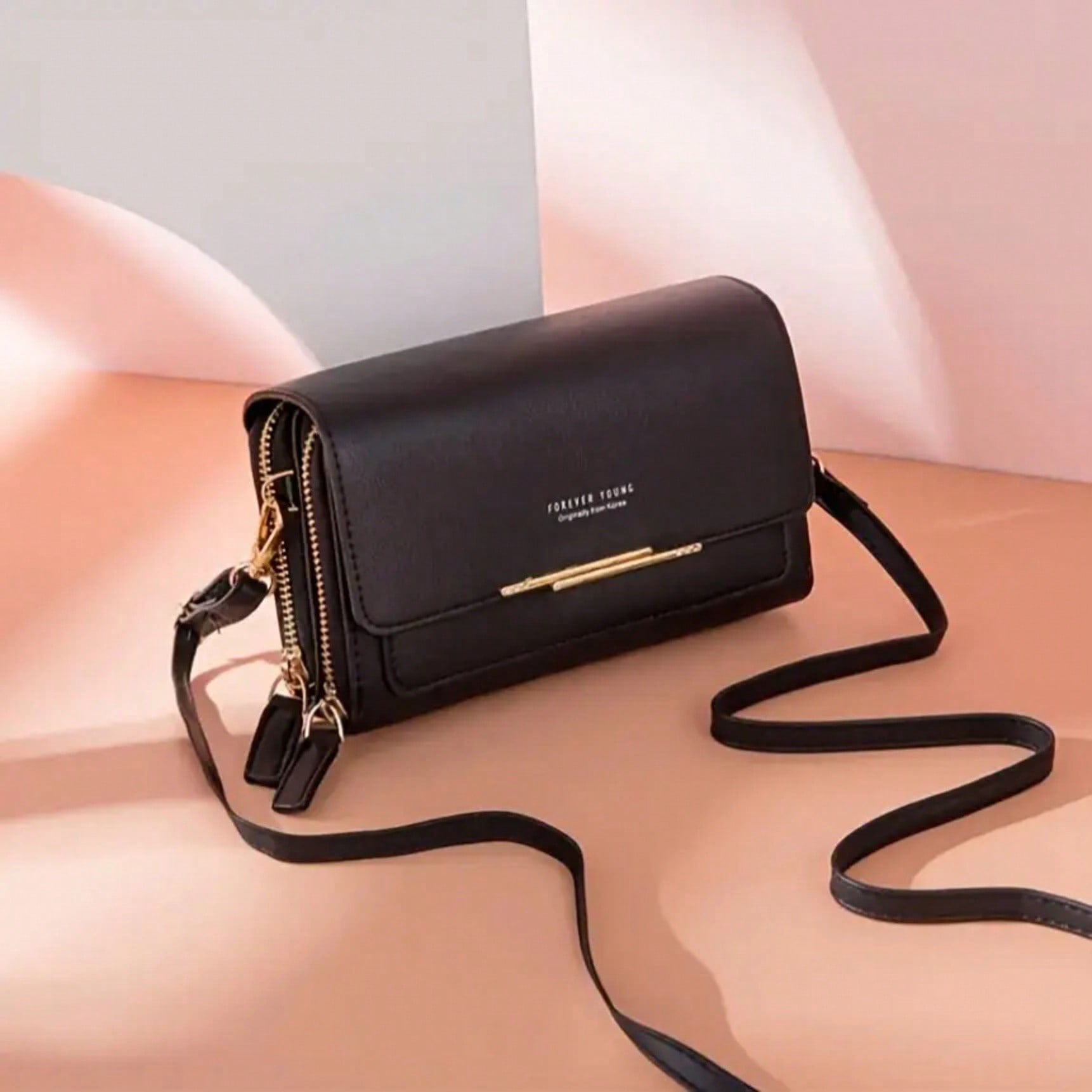 Bolsa transversal de couro sin - Interior Design High End avaliação e preço