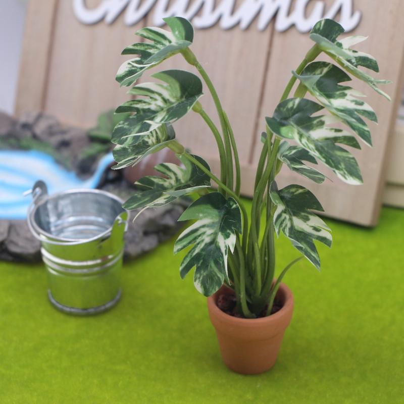 Novo. 1PC Planta Verde Monster - Vase Decor avaliação e preço