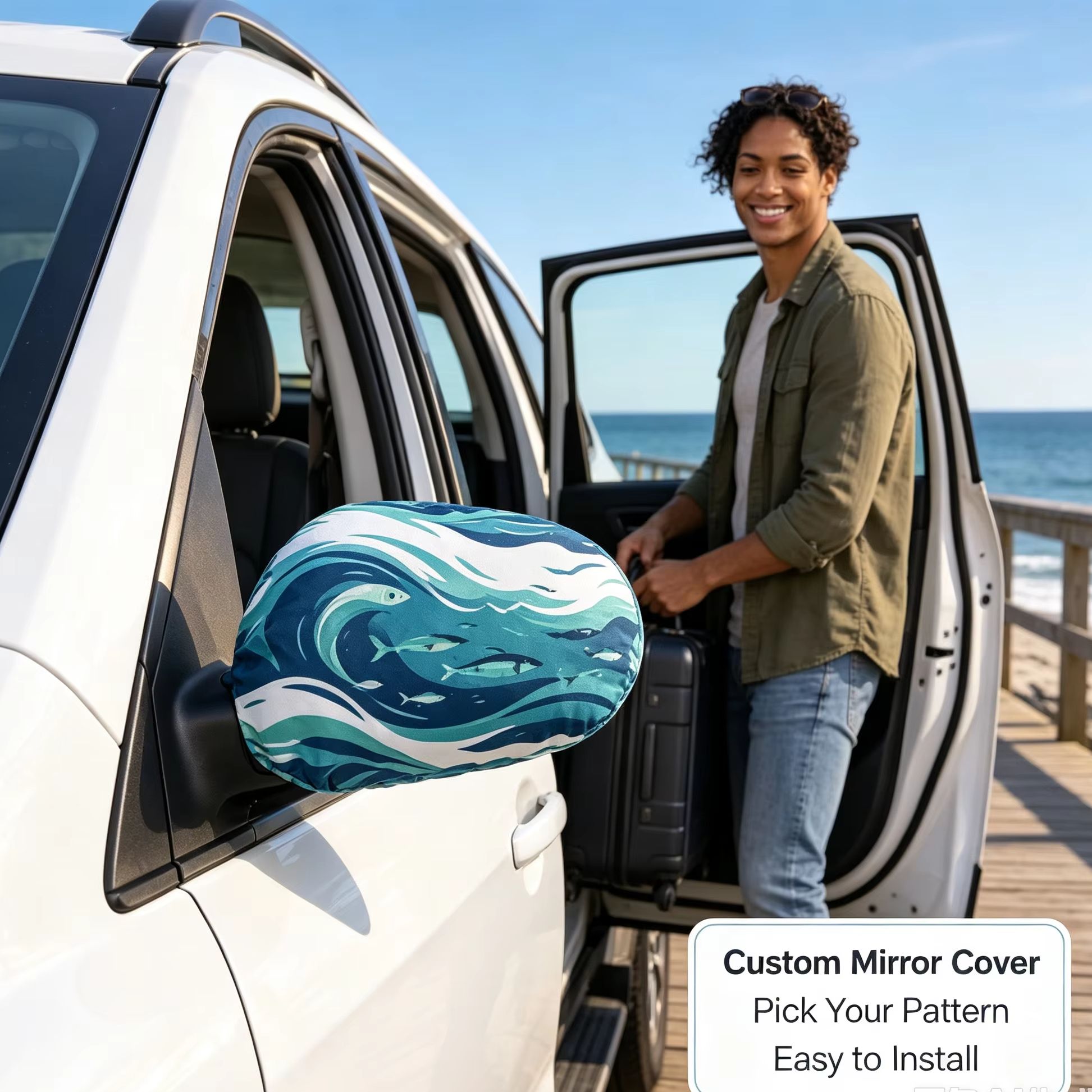 Capa de Espelho Retrovisor Lat - Decorative Mirror avaliação e preço
