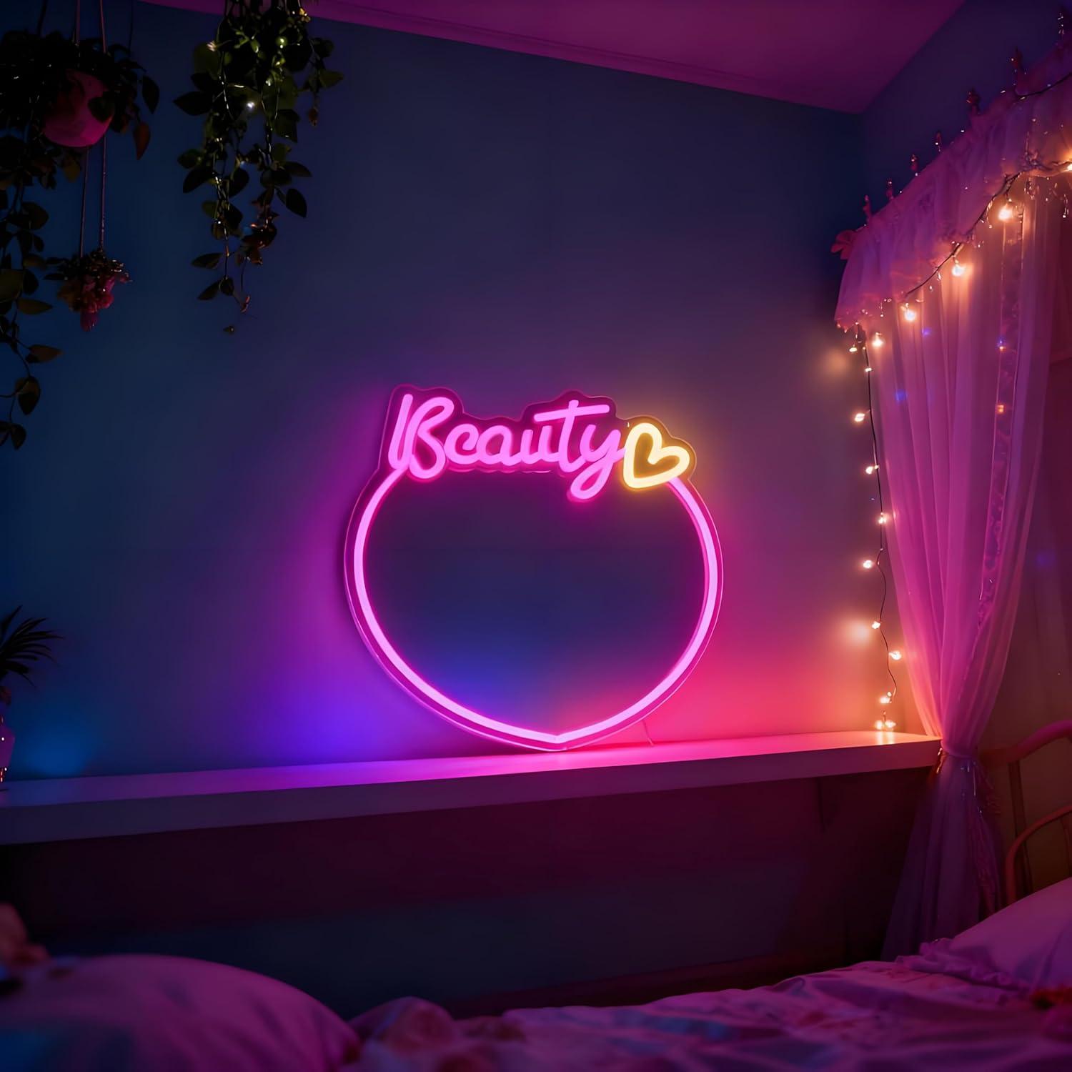 Espelho de beleza com luz LED  - Decorative Mirror avaliação e preço